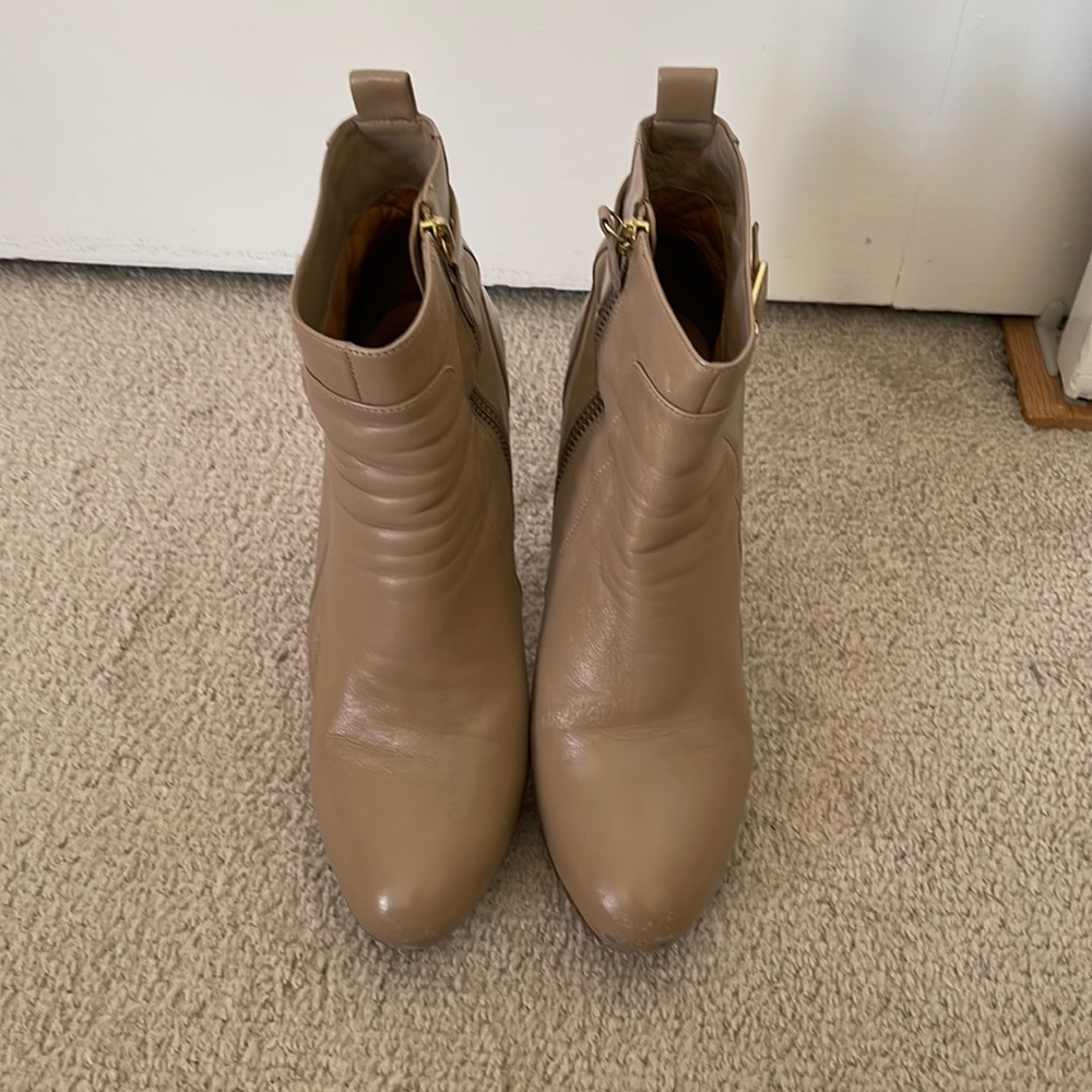 Ann Taylor leather booties
